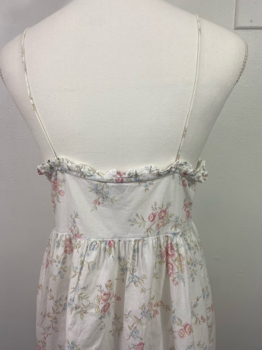 Victoria’s Secret Vintage Dress Floral Small Coquette Feminine Fairy Y2K Slip - Picture 5 of 10